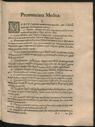 Pronunciata Medica.