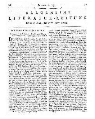 Vermischte Anzeig[en]
