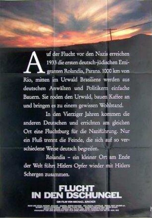 Flucht in den Dschungel