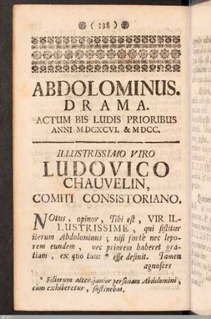 Epistola.