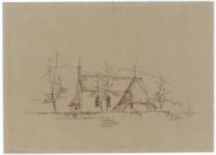 Gsaenger, Gustav; Hindelang / Allgäu (Bayern); Ev. Kirche, Umbau und Erweiterung, Orgeleinbau - Südseite (Ansicht)