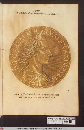 Marcus Aurelius Severus Alexander.