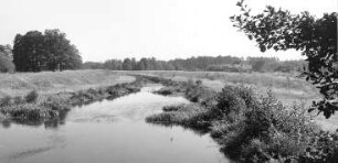 Boxberg/O.L.-Eselsberg. Vereinigter Schöps von der Brücke bei der ehem. Mühle