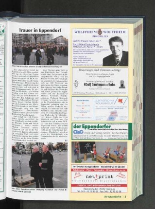 Trauer in Eppendorf