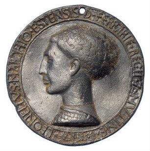 Pisano, Antonio, gen. Pisanello: Leonello d'Este