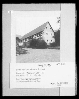 Gutshof, Stadt Wehlen