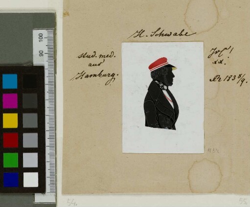 [Bildnis von Hermann Heinrich Schwabe]