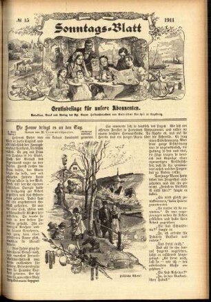 Ausgabe vom Sonntag, den 09. April 1911.