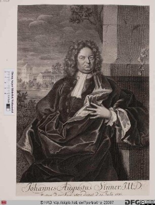 Bildnis Johann August Sinner