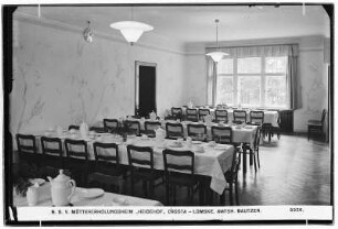 N.S.V. Müttererholungsheim Heidehof. Crosta-Lomske, Amtshauptmannschaft Bautzen