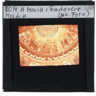 Rom, S. Maria in Trastevere : Apsismosaik