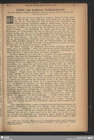 Allerlei vom modernen Dreifarbendrucke