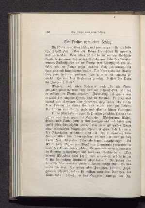 Ein Förster vom alten Schlag