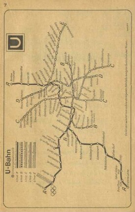 Karte: U-Bahn