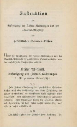 I. Allgemeine Grundsätze