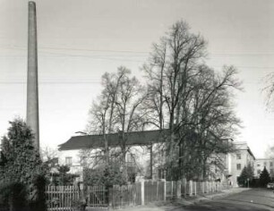 Radebeul. Turnerweg. Blick von Wohnhaus Nr. 5/7 zur Gartenstraße
