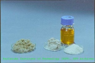 Schlämme als Ergebnis von Metallschleifexperimenten des Instituts für Technische Chemie/Chemisch-Physikalische Verfahren (ITC/CPV)