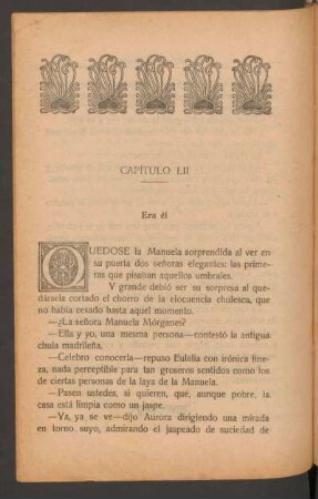 Capítulo LII - Era él
