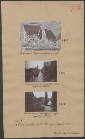 St. Amand: Fliegerangriff am 17.10.1916