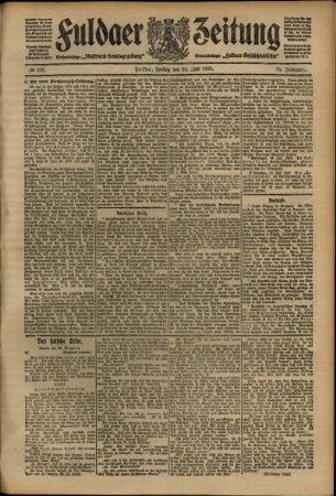 Ausgabe vom Freitag, den 24. Juli 1908.