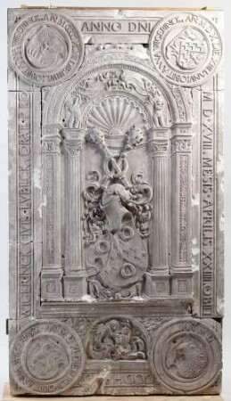 Grabplatte der Familie Wigerinck aus Lübeck