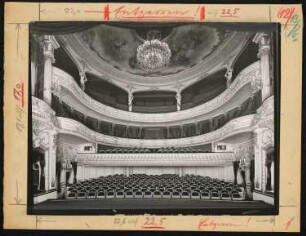 Kleines Theater, Baden-Baden: Ansicht Zuschauerraum