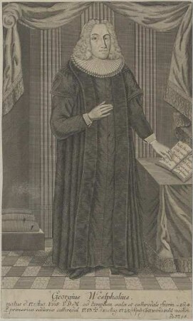 Bildnis des Georgius Westphalius