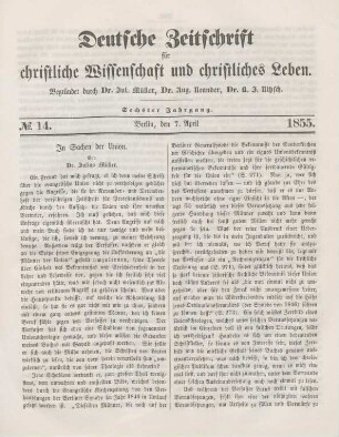 105-111 In Sachen der Union