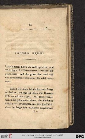 Siebentes Kapitel