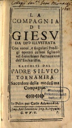 La Compagnia di Giesu