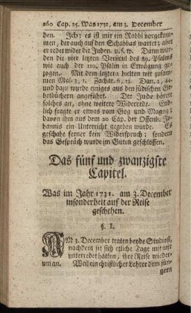 Das fünf und zwanzigste Capitel – Das sechs und zwanzigste Capitel