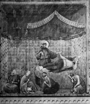 Franziskuslegende — Vision des Papstes Gregor IX.