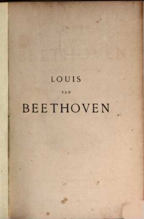 Louis van Beethoven : par A. Audley