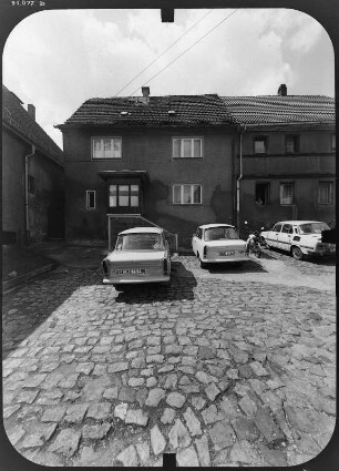 Schkölen, Markt. Wohnhaus. Straßenfront