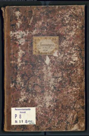 Zivilstandsregister der Juden der Kreisgerichtskommission I Bocholt mit den Orten: Anholt, Bocholt, Dingden und Rhede (ab 1852 nur Bocholt) (H 1848-1874) (Gemeinde: Bocholt)