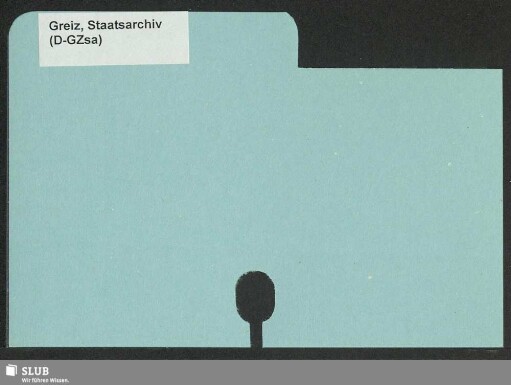 Greiz-Jena: [Handschriftenkatalog der RISM-Arbeitsstelle Dresden]