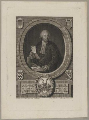 Bildnis des Ioannes Bapt. Christoph: A Rehlingen et Haltenberg
