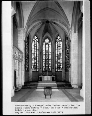 Evangelische Katharinenkirche — Kirche Innenraum