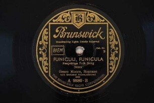 Funiculi, funicula : neapolitan folk song / Denza