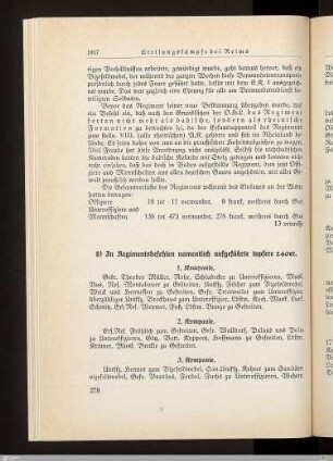 b) In Regimentsbefehlen namentlich aufgeführte tapfere 240er