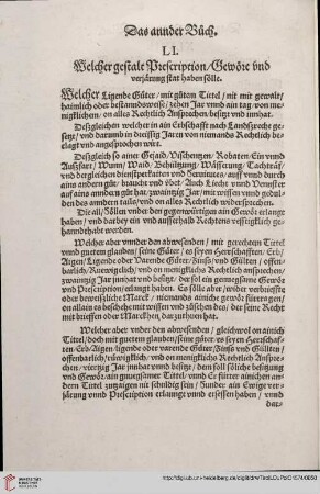 Welcher gestalt Prescription