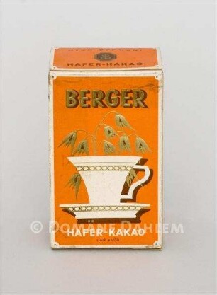 Packung "Berger Hafer-Kakao"