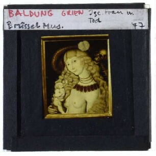 Baldung Grien, Junge Frau und der Tod