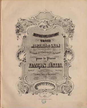 Inspirations d'automne : trois morceaux de salon ; pour le piano ; op. 203, 2. Lucrezia