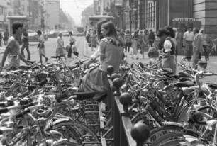 Fahrradverkehr in der Innenstadt