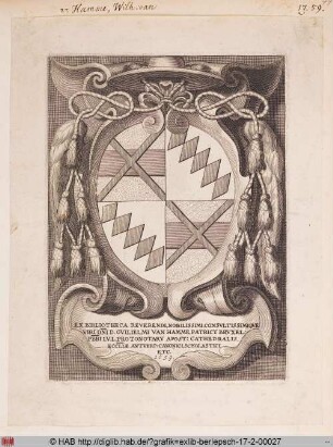 Wappen des Wilhelm van Hamme