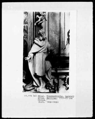 Figur am Apostelaltar, Matthias