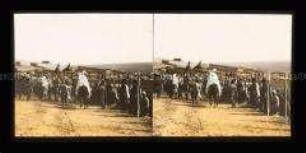 Kaiserpaar mit Gefolge auf dem Weg nach Jerusalem