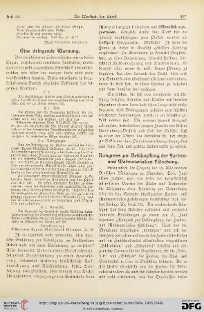 4: Eine dringende Warnung
