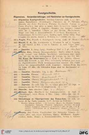 Kunstgeschichte (Nr. 681-1113)